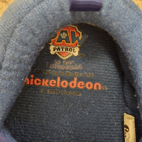Kids Nickelodeon Paw Patrol Bedroom Slippers, Size US11/12 - Picture 3 of 3